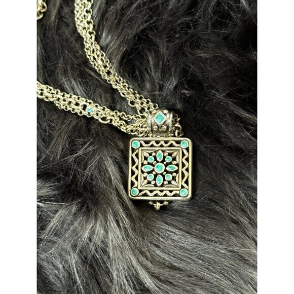 Brighton Carnival Turquoise Toggle Necklace - Picture 2 of 7